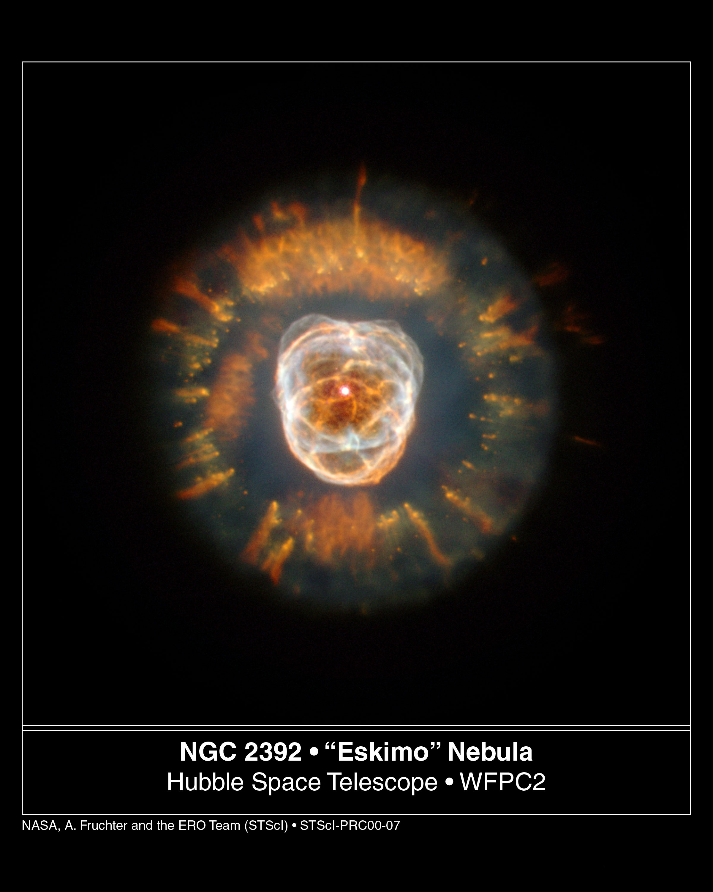HST Eskimo Nebula Picture